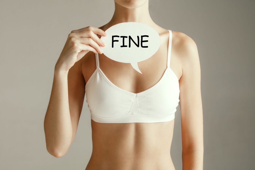 umflare și tensiune normale după augmentare cu implanturi