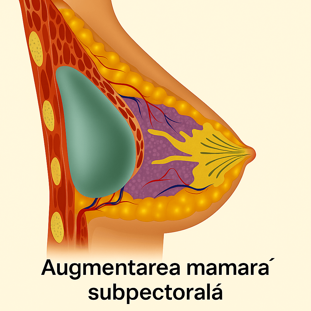 Mărire sâni cu implant mamar Unde se plasează implanturile mamare din silicon?