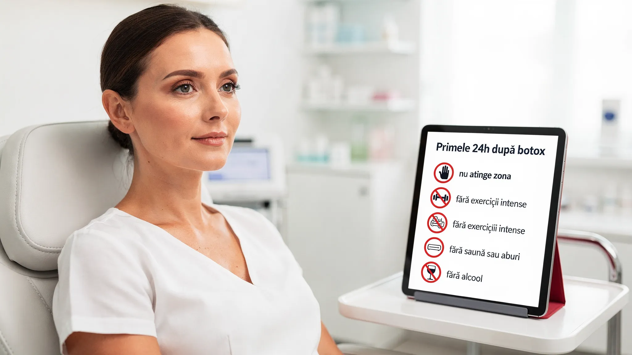 Primele 24h după toxina botulinică: ce NU ai voie să faci - Main Image