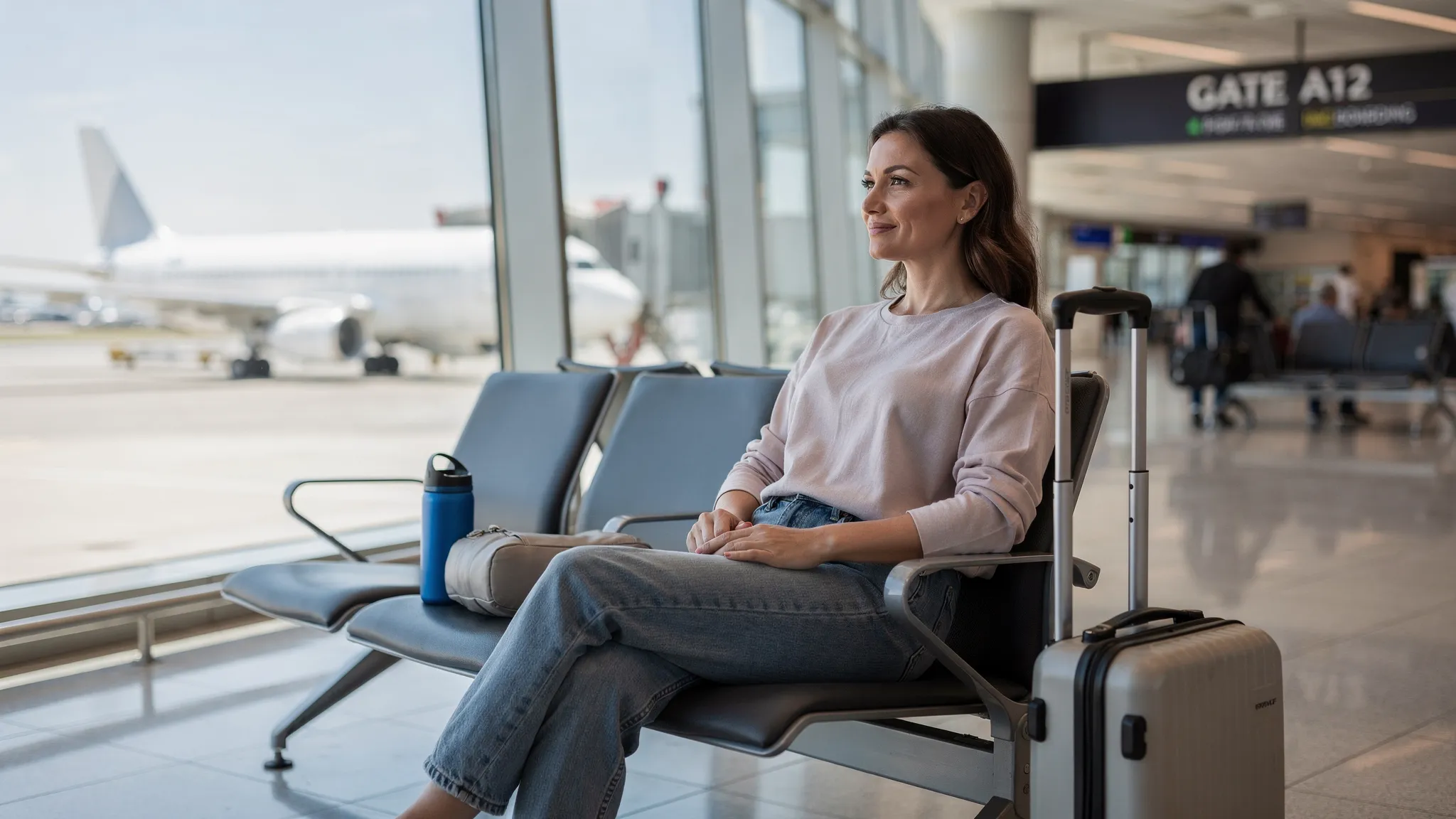 Zborul cu avionul după implant mamar: când e sigur? - Main Image